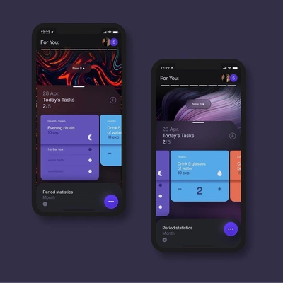 UI Design — by @samcui233 / Cosmos