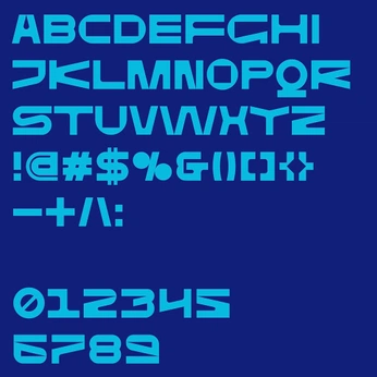 A cover of "Fonts" cluster. The owner is parisiannaa. The cluster consists of 76 elements.