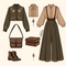 Cover of clothes cluster