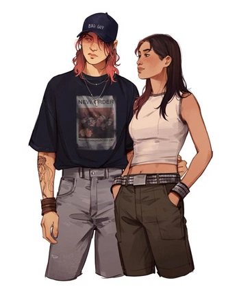 A cover of "Poses - Pairs" cluster. The owner is sourgrapefruit. The cluster consists of 10 elements.