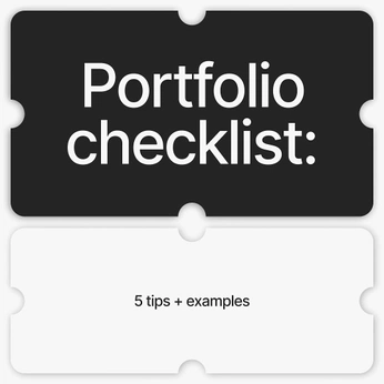 A cover of "Portfolio" cluster. The owner is ashmez. The cluster consists of 3 elements.