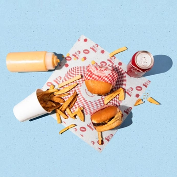 A cover of "Food Still Life" cluster. The owner is ashleywalia. The cluster consists of 5 elements.