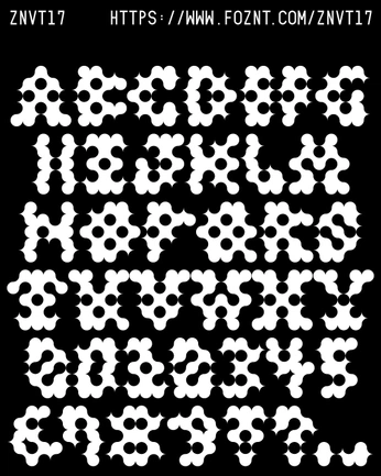 A cover of "modular typefaces" cluster. The owner is leo.mord. The cluster consists of 7 elements.