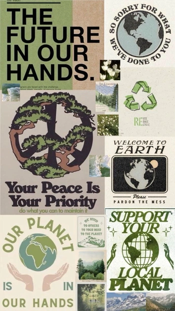 A cover of "Eco friendly" cluster. The owner is silverf0xii. The cluster consists of 17 elements.