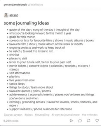 A cover of "Journal Prompts" cluster. The owner is stellabeam23. The cluster consists of 14 elements.