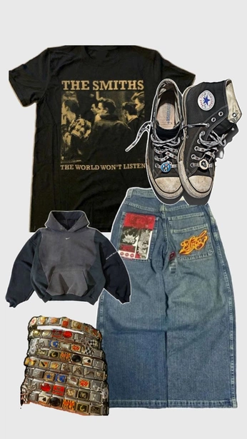 A cover of "clothes ‧₊˚" cluster. The owner is inoahlotabdih. The cluster consists of 22 elements.