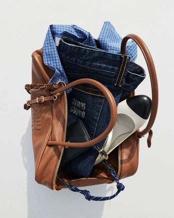 A cover of "Denim n leather" cluster. The owner is tanniah. The cluster consists of 6 elements.