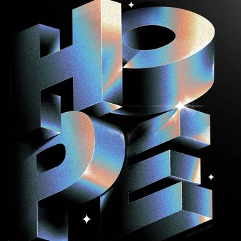 A cover of "Typography" cluster. The owner is hnvc9. The cluster consists of 33 elements.