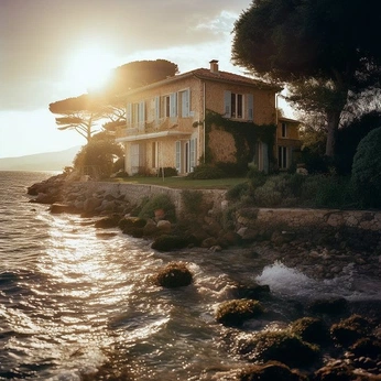 A cover of "the summer home" cluster. The owner is loveliestdear. The cluster consists of 7 elements.