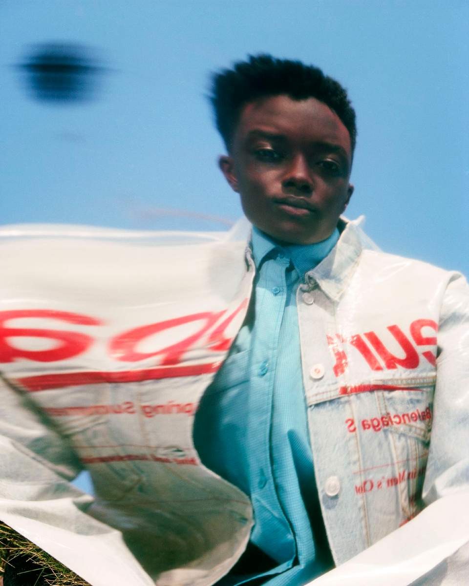 From the Balenciaga Spring/Summer 2018 campaign, shot by Robbie Augspurger and styled by Lotta Volkova.