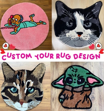 A cover of "custom rug ❤️" cluster. The owner is filleafille. The cluster consists of 1 element.