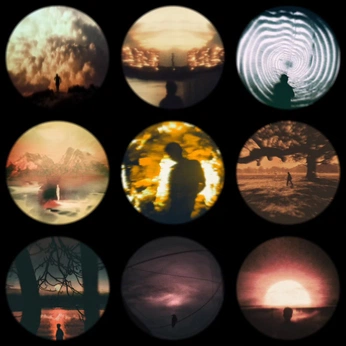 A cover of "pfps?" cluster. The owner is cherisearcanus. The cluster consists of 5 elements.