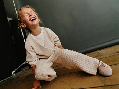 An Instagram  post added on Oct 07, 2024. The author is @zarakids. May present: girl, t-shirt, trousers, zara, shirt.