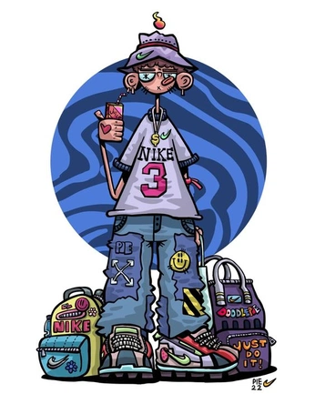 A cover of "Logo" cluster. The owner is madelinel. The cluster consists of 1 element.