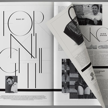 A cover of "Editorial design" cluster. The owner is isamay. The cluster consists of 119 elements.