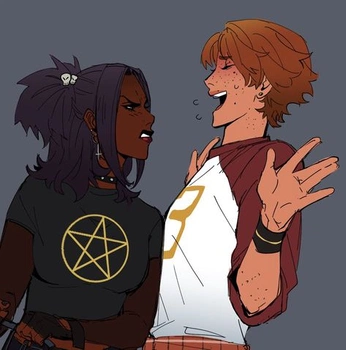 A cover of "Poses - Argue/Fight" cluster. The owner is sourgrapefruit. The cluster consists of 7 elements.