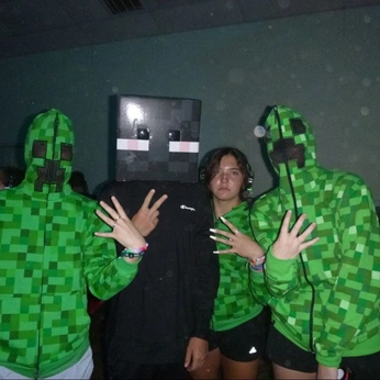 A cover of "Minecraft Party" cluster. The owner is madelinel. The cluster consists of 1 element.