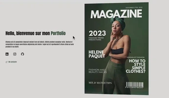 A cover of "Portfolio" cluster. The owner is johanncvl. The cluster consists of 2 elements.