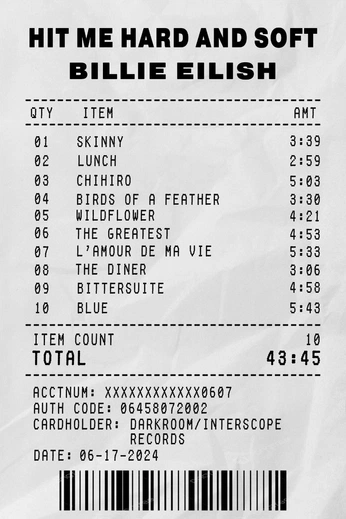 A cover of "tiquet de caisse" cluster. The owner is thais.matty. The cluster consists of 67 elements.