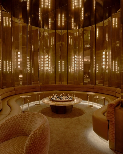 The Pinky Ring jazz bar in Las Vegas, designed by Yabu Pushelberg ...