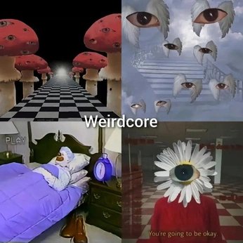 A cover of "weirdcore" cluster. The owner is worbjorb. The cluster consists of 8 elements.