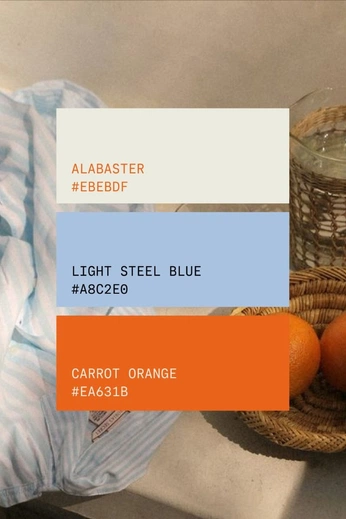 A cover of "Palette" cluster. The owner is khadija870. The cluster consists of 6 elements.