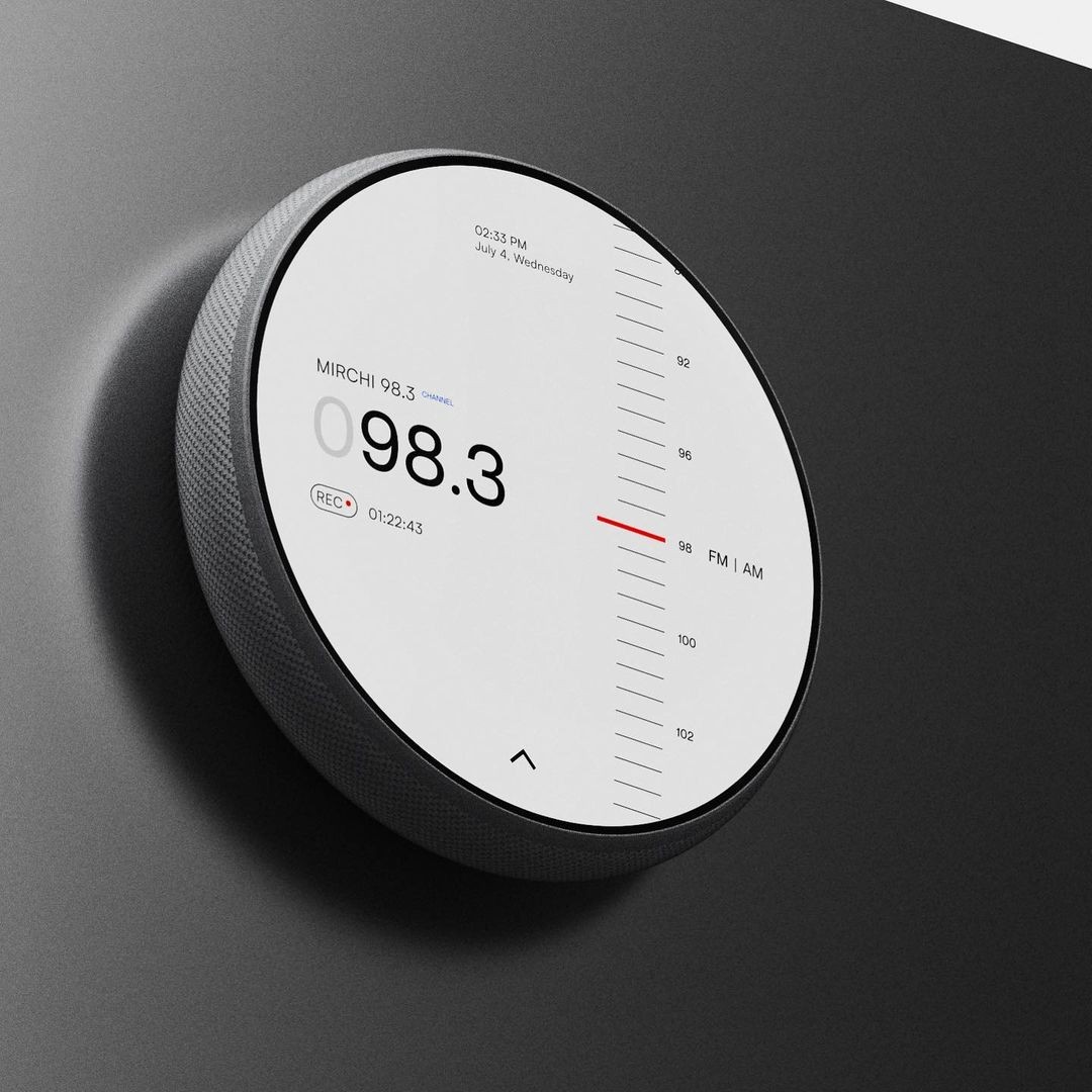 An Instagram  post added on Oct 16, 2024. The author is @design_burger. May present: circle.