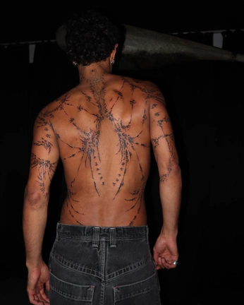 A cover of "tattoo" cluster. The owner is orimalka. The cluster consists of 1 element.