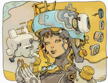 A cover of "art inspiration 8⁠-⁠)" cluster. The owner is chainzaw. The cluster consists of 4 elements.