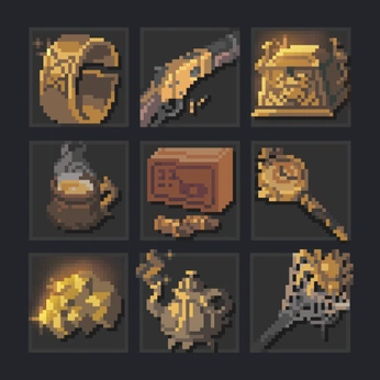 A cover of "Pixel Art" cluster. The owner is thirtylily. The cluster consists of 15 elements.