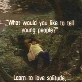 A cover of "Solitude and Art" cluster. The owner is tinadsb. The cluster consists of 26 elements.