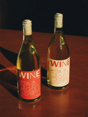 A cover of "wine label" cluster. The owner is perflaw. The cluster consists of 14 elements.