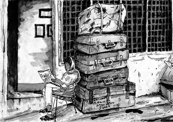 A cover of "Pen and ink" cluster. The owner is zuhairmehrali. The cluster consists of 2 elements.