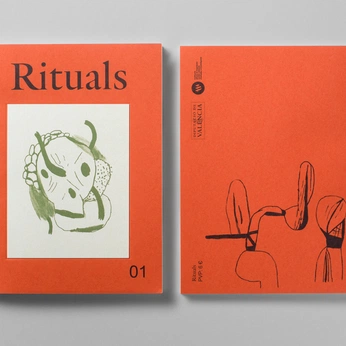 A cover of "book design" cluster. The owner is sleepygal. The cluster description is "things that make me think of good poster design or good book design". The cluster consists of 32 elements.