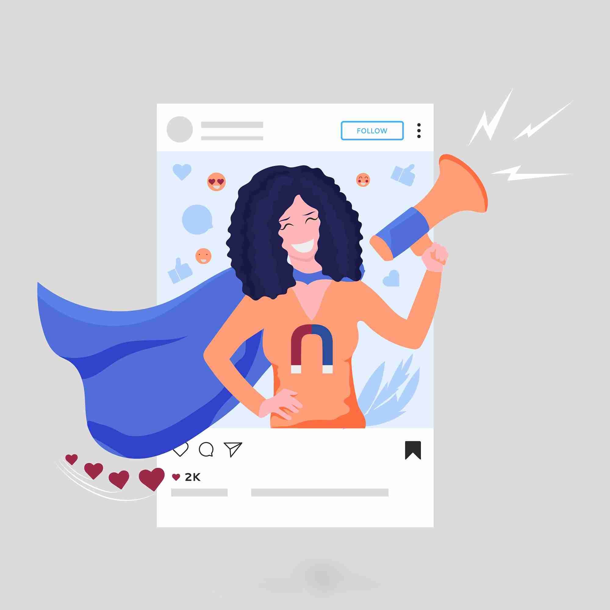 An article "Unleashing the Power of Social Media Marketing - PJP Digital" added by pjpdigital on Mar 18, 2025. May present: cartoon, social media, influencer marketing.