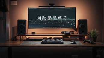 A cover of "Desk setup" cluster. The owner is markcure. The cluster consists of 3 elements.