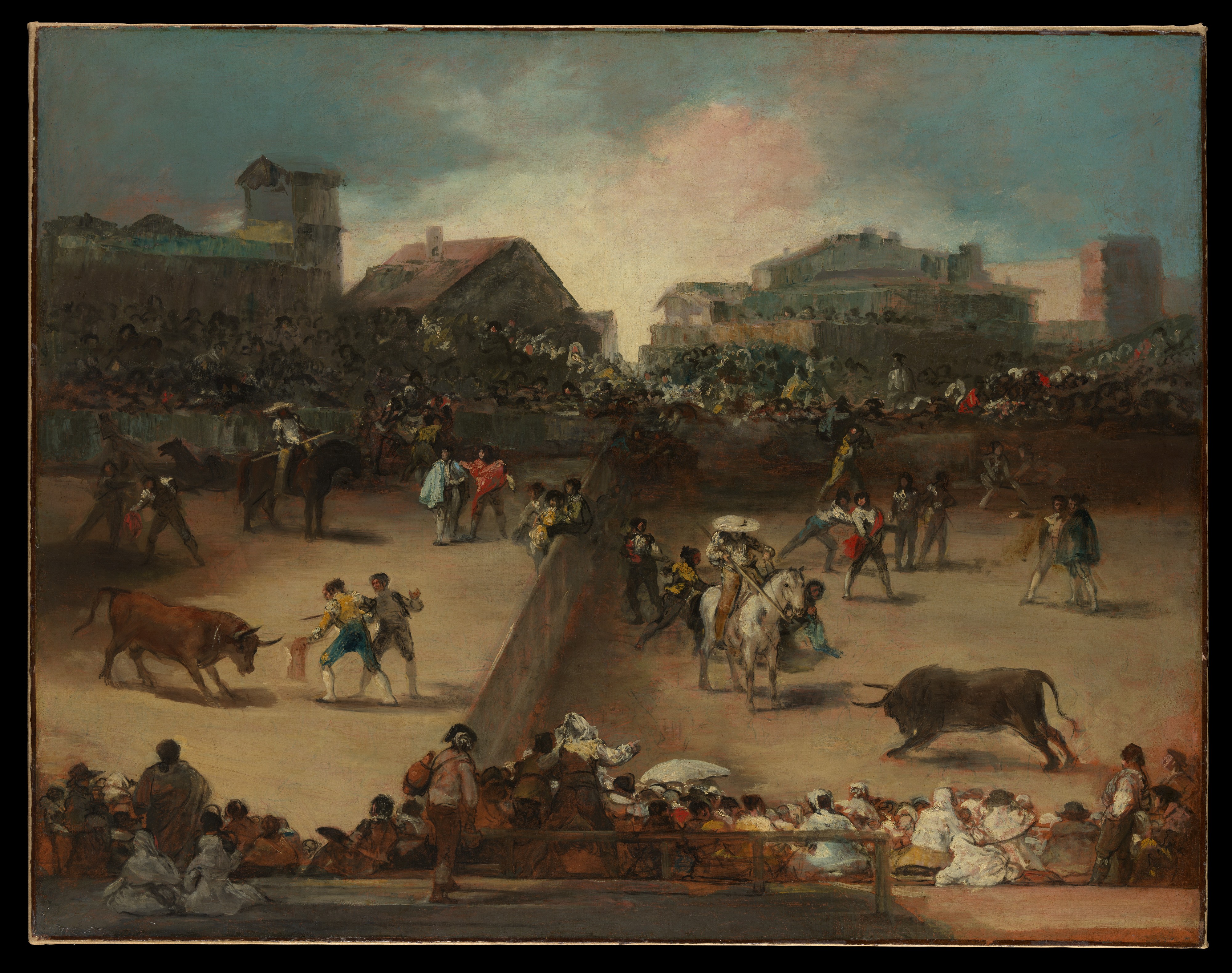 Bullfight in a Divided Ring