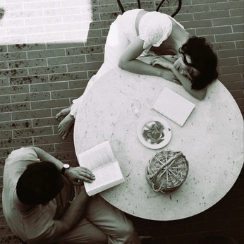 A cover of "b&w photography" cluster. The owner is sayoteacup. The cluster consists of 69 elements.