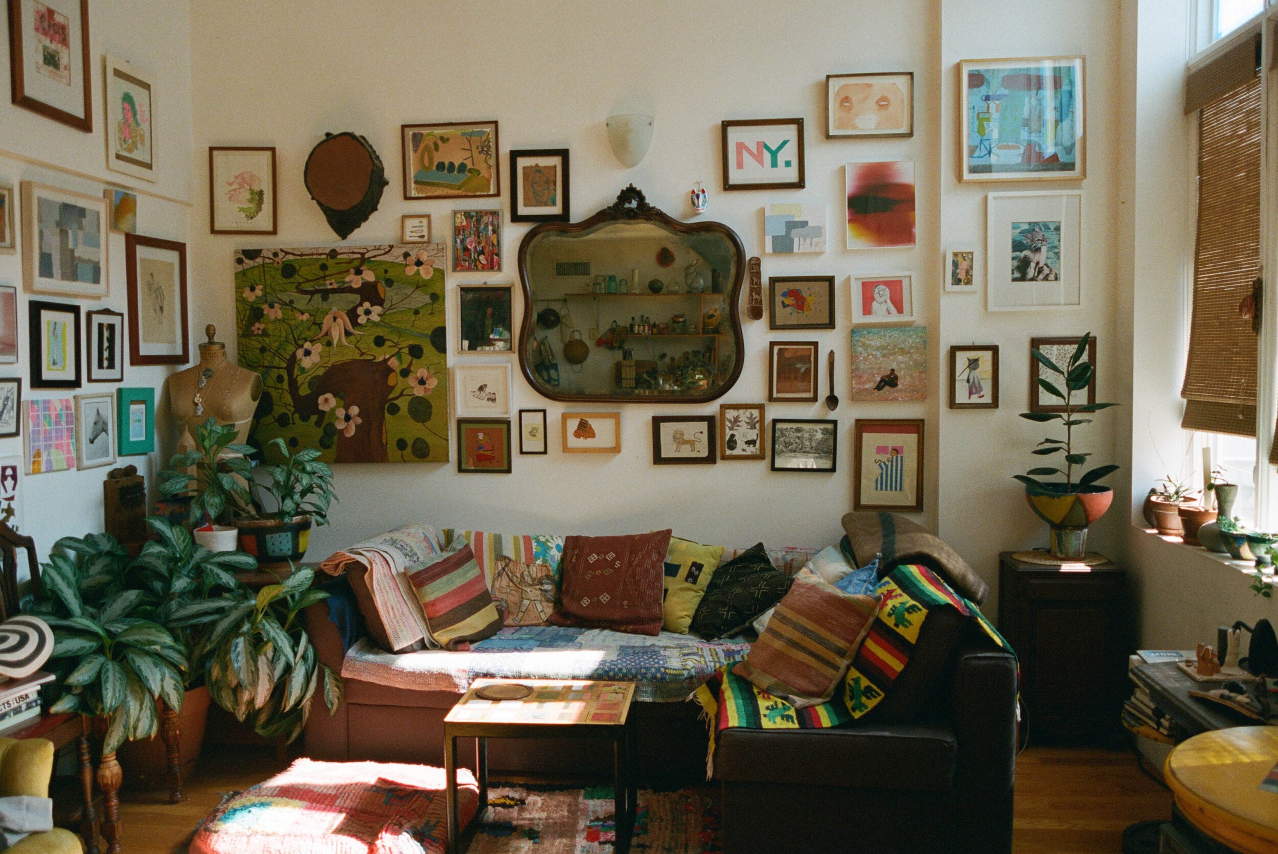 The Brooklyn home of ceramicist Shino Takeda, photographed by Clémence Polès for passerby magazine.