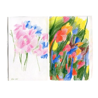 A cover of "Sketchbook" cluster. The owner is meliadgt. The cluster consists of 3 elements.