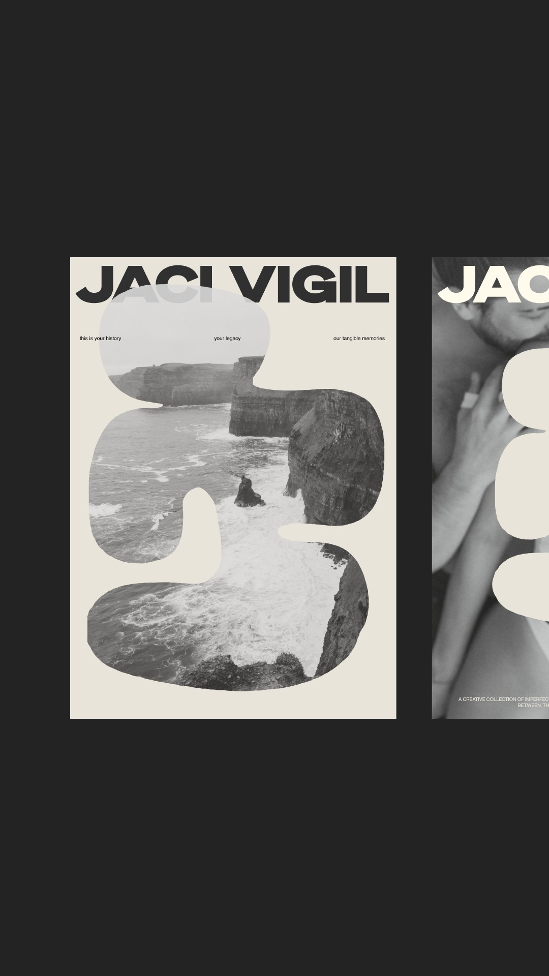 An image added by stefbrucedesign on May 01, 2024. May present: monochrome, jaw, gesture, font.