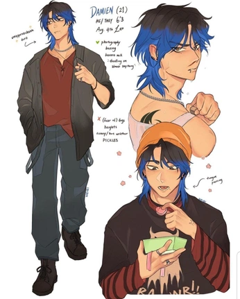 A cover of "Characters!" cluster. The owner is lilibear. The cluster consists of 16 elements.