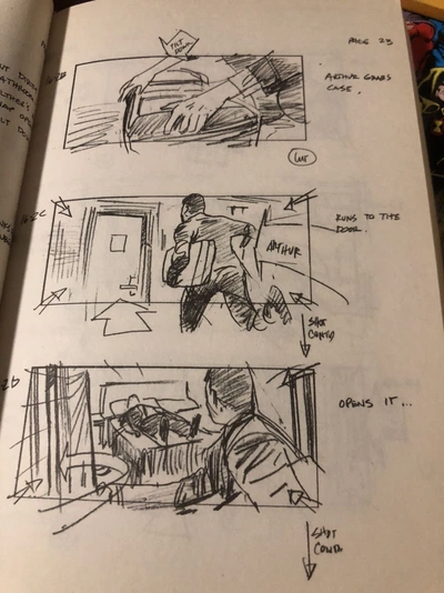 An image added by jaisarchives on Aug 23, 2024. May present: sketch, storyboard, cartoon, drawing.