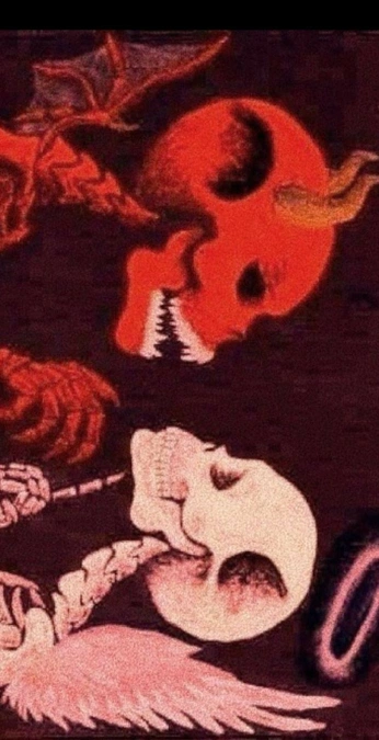 A cover of "The dead" cluster. The owner is aw. The cluster consists of 6 elements.