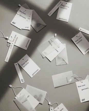 A cover of "ClothingTags" cluster. The owner is angusgraphics. The cluster consists of 9 elements.