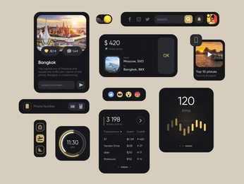 A cover of "Components" cluster. The owner is maigol. The cluster consists of 10 elements.