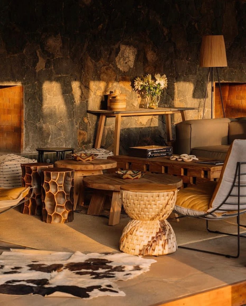 An interior in Maasai Mara, Kenya. Photo by Erika Hobart.