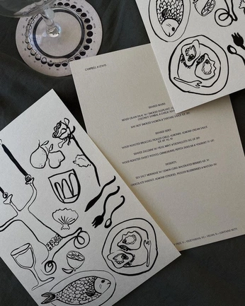 A cover of "Food & Restaurants" cluster. The owner is kaceynicholle. The cluster consists of 7 elements.