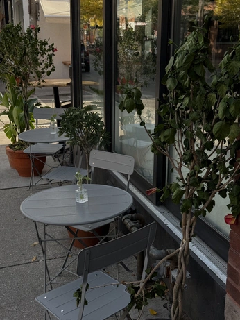 A cover of "Coffee shops" cluster. The owner is tishamouse. The cluster consists of 16 elements.