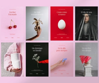 A cover of "posters/flyers" cluster. The owner is julietamaria. The cluster consists of 7 elements.